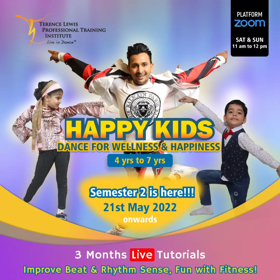 Terence Lewis Online Dance Courses for Kids